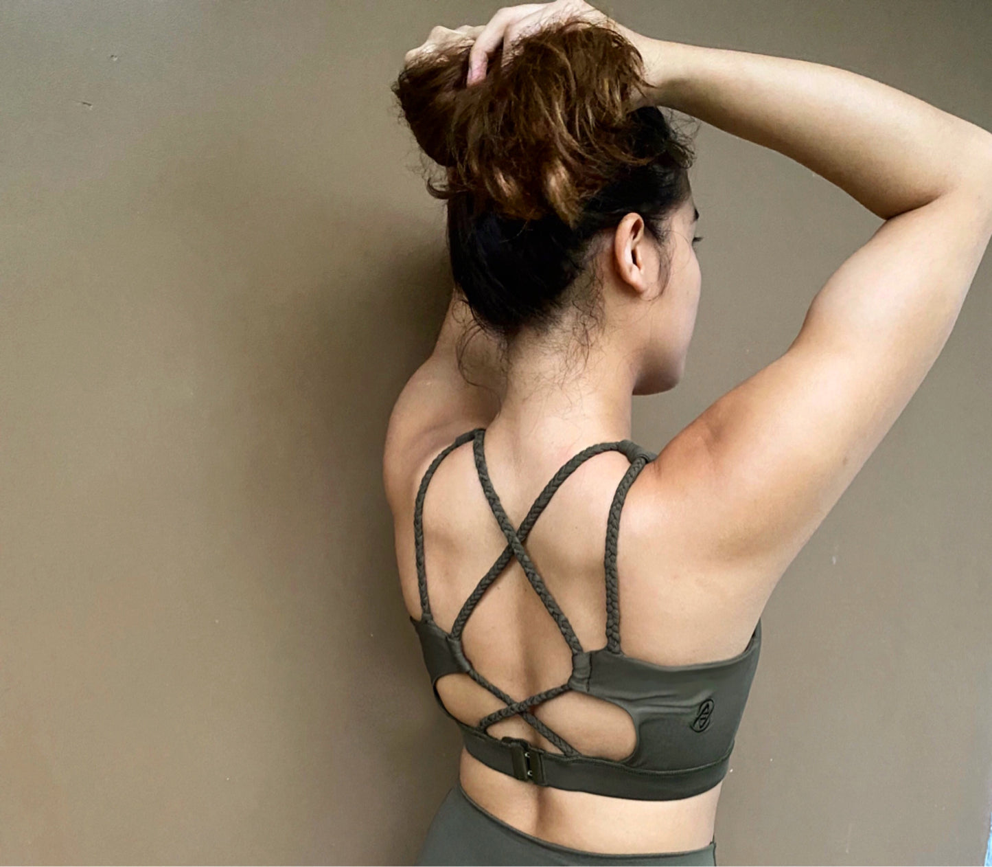 TROPIC Halter Weave Sports Bra